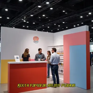Booth Pameran Kreatif Madiun